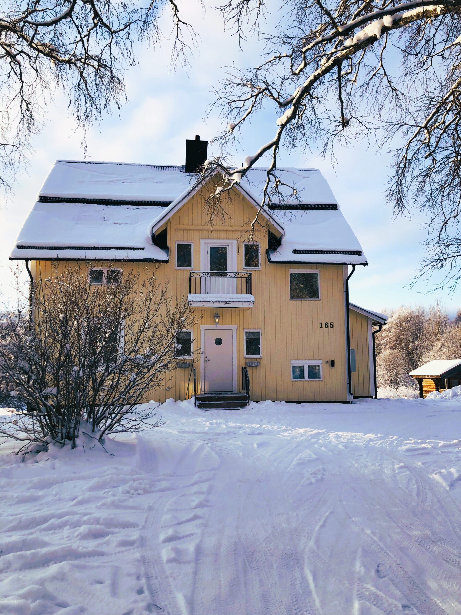 Bild på pensionatet